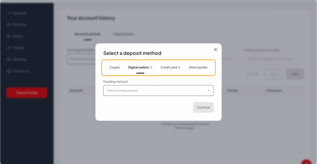Step 3 deposit instructions desktop